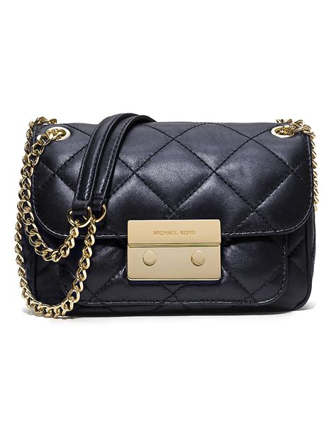 michael kors quilted shoulder bag small|Michael Kors flat shoulder handbags.